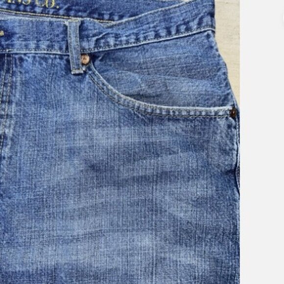 Nautica Jeans Co Jeans Men's Relaxed Fit Medium Wash Y2K Straight Size 38X32 - Picture 6 of 11